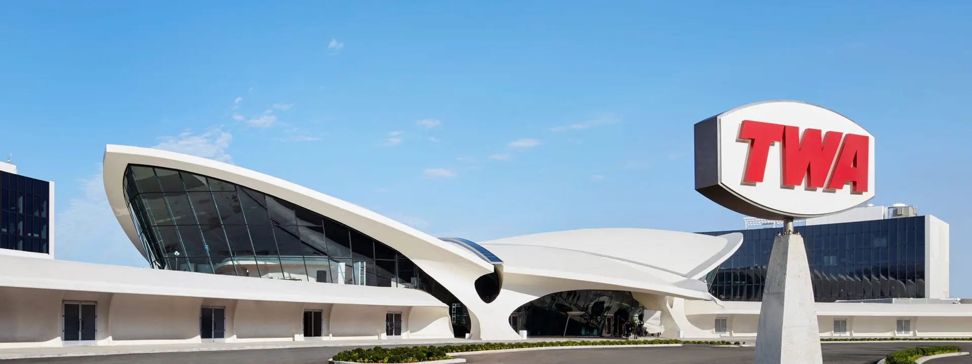 Airport hotel exterior
